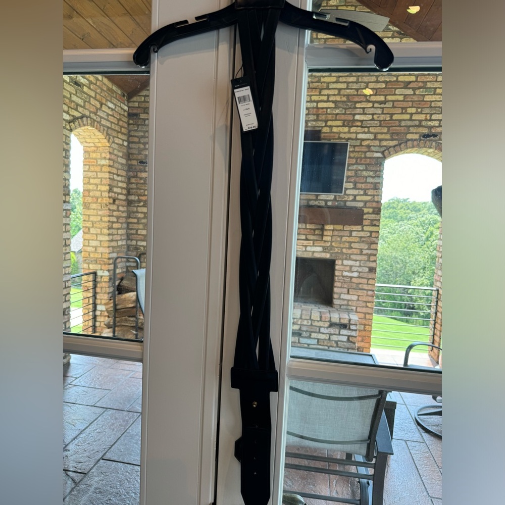 NWT BCBGMaxazria Belt Black XS/S